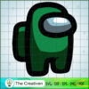 Among Us Dark Green SVG, Among Us SVG, Game Play SVG, Funny Among Us SVG 3 71 copy 15