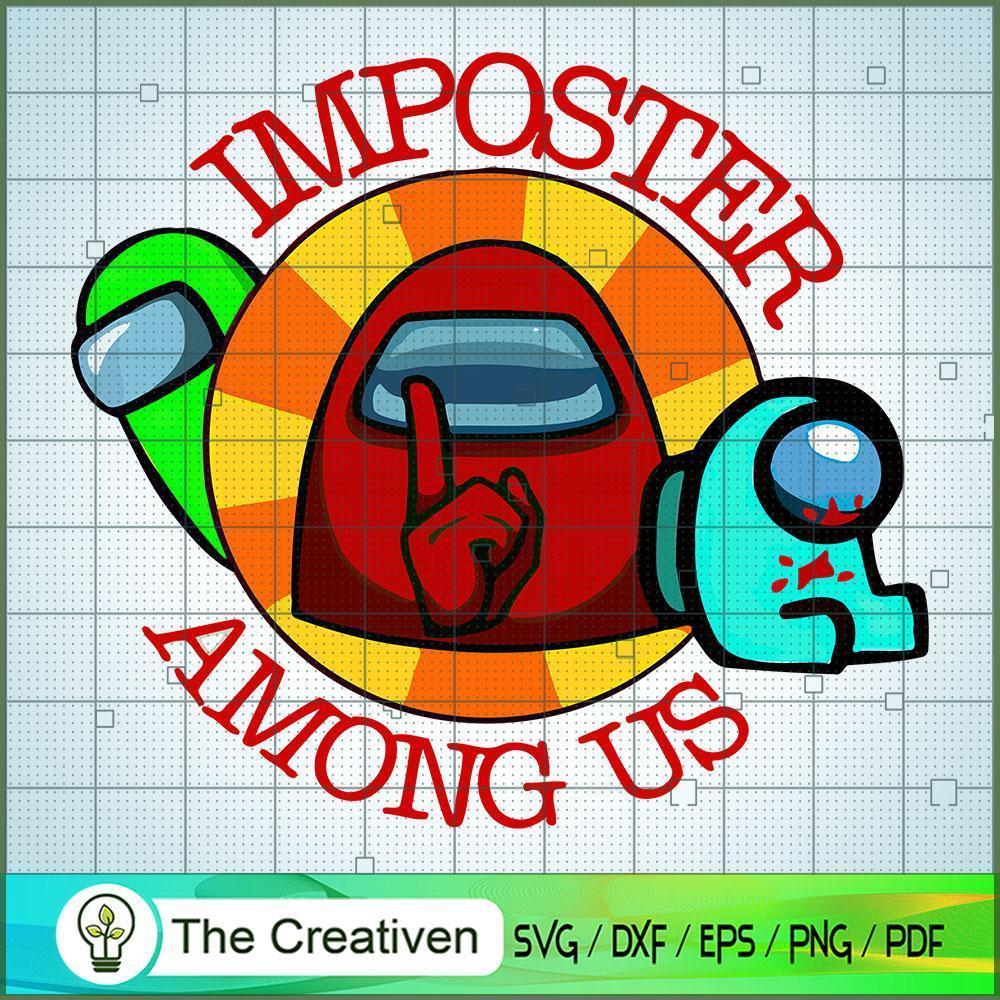 Impostor Among Us SVG Cut File for Cricut & Silhouette 1 Impostor Among Us SVG Cut File for Cricut & Silhouette