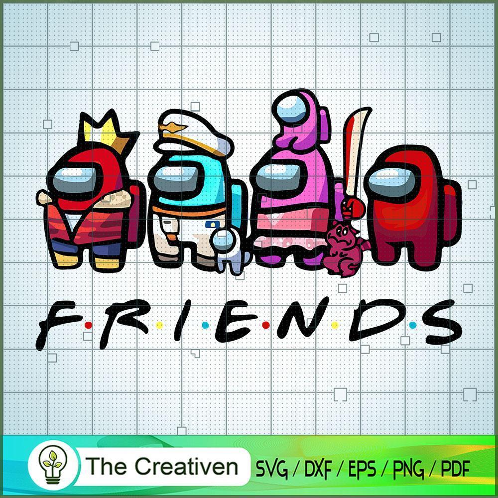 Among Us Friend SVG Cut File for Cricut & Silhouette 1 Among Us Friend SVG Cut File for Cricut & Silhouette