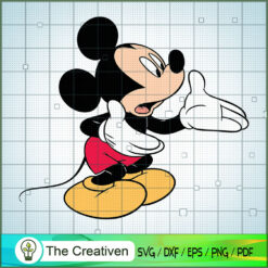 Mickey Talking SVG Cut File for Cricut & Silhouette