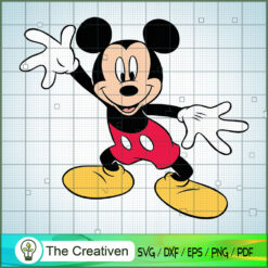 Mickey Cosplay Spiderman SVG Cut File for Cricut & Silhouette