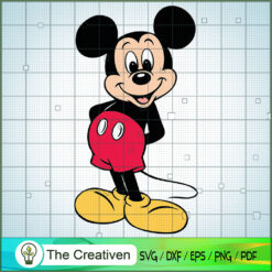 Hi Mickey Mouse SVG Cut File for Cricut & Silhouette