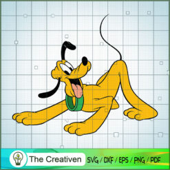 Cute Funny Pluto SVG Cut File for Cricut & Silhouette