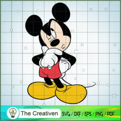 Mickey Mouse  Abstract SVG Cut File for Cricut & Silhouette
