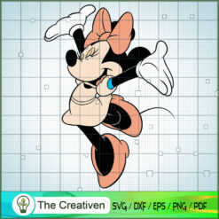 Minnie Feeling High SVG Cut File for Cricut & Silhouette