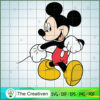 Cute Mickey Walk SVG Cut File for Cricut & Silhouette