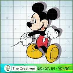 Mickey Shadow SVG Cut File for Cricut & Silhouette