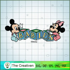 Babies Mouse SVG Cut File for Cricut & Silhouette