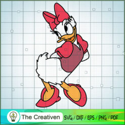 Beautiful Sexy Daisy Duck SVG Cut File for Cricut & Silhouette