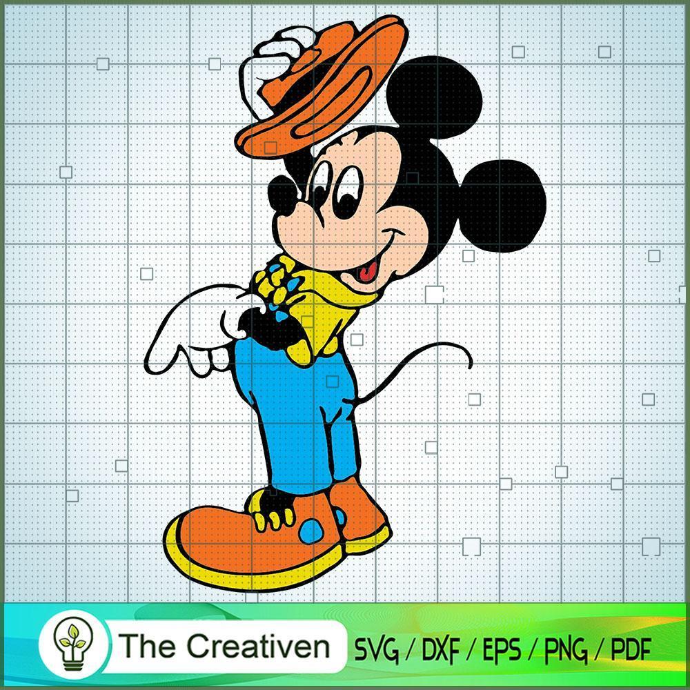 Mickey Mouse Cool SVG Cut File for Cricut & Silhouette 1 Mickey Mouse Cool SVG Cut File for Cricut & Silhouette