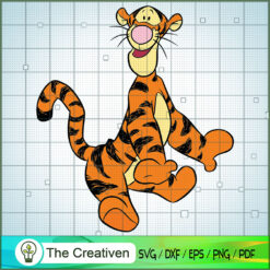 Funny Tiger SVG Cut File for Cricut & Silhouette