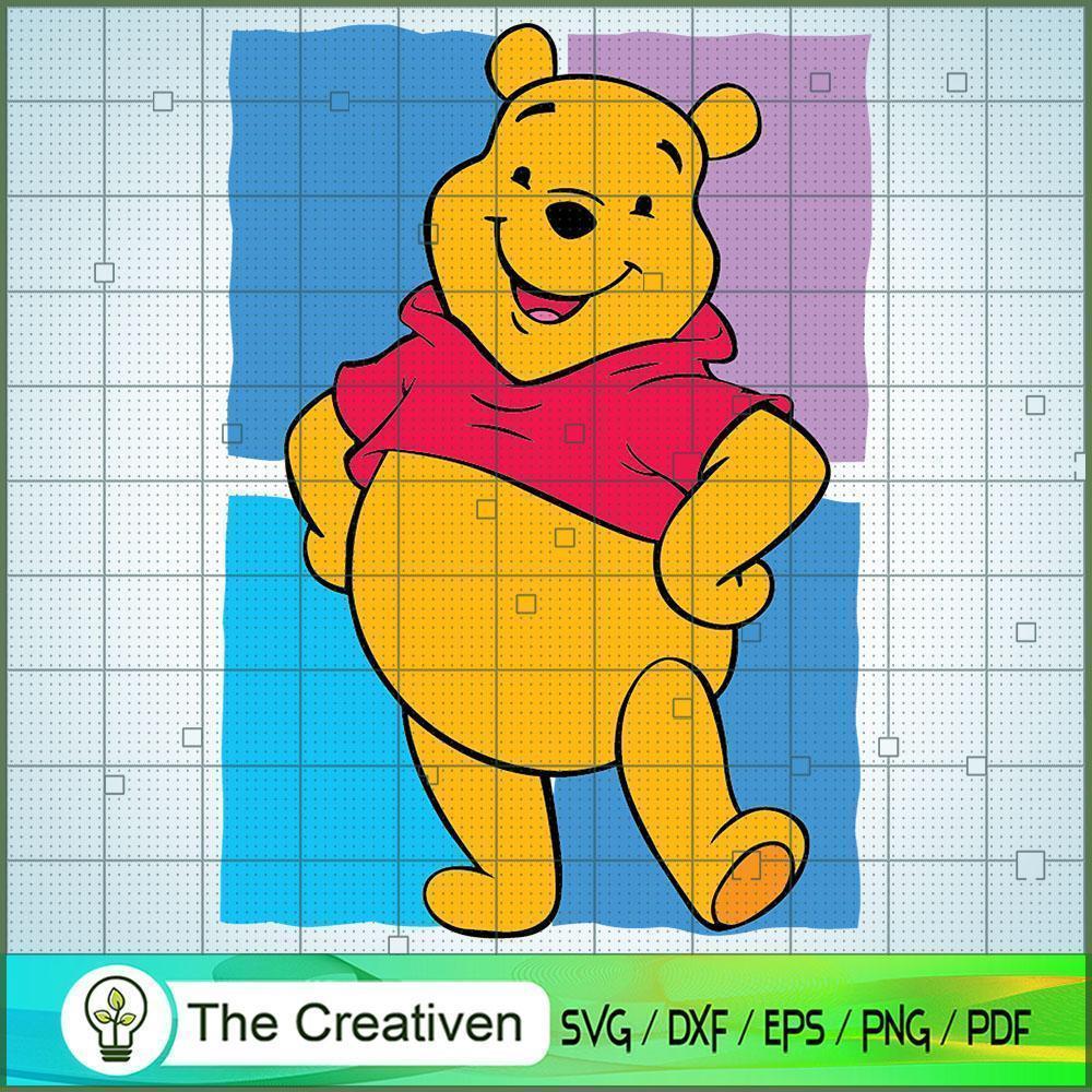 Funny Bear Winnie The Pooh C SVG Cut File for Cricut 1 Funny Bear Winnie The Pooh C SVG Cut File for Cricut