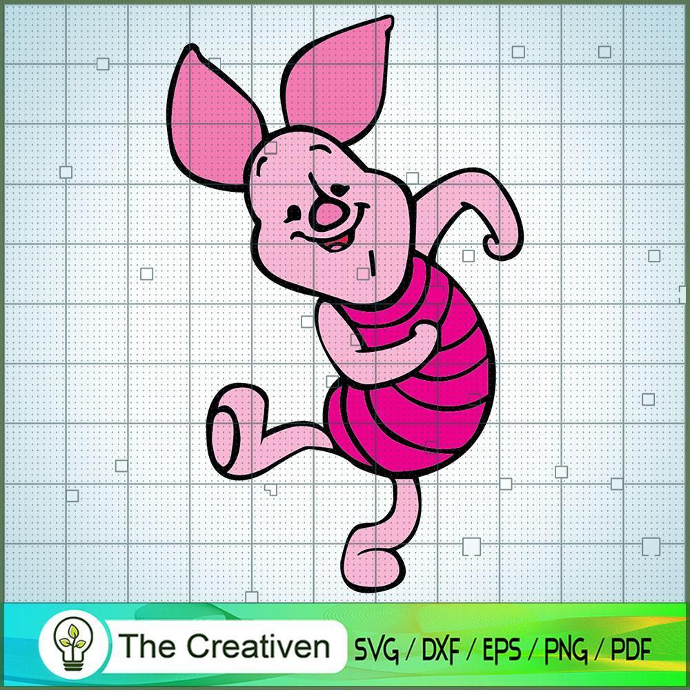 Funny Piglet Dance SVG Cut File for Cricut & Silhouette 1 Funny Piglet Dance SVG Cut File for Cricut & Silhouette