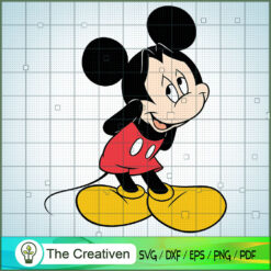 Figure Mickey Mouse SVG Cut File for Cricut & Silhouette