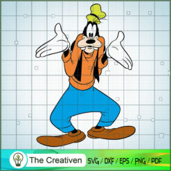 Hi Goofy SVG Cut File for Cricut & Silhouette