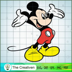 Mickey Mouse Wow SVG Cut File for Cricut & Silhouette