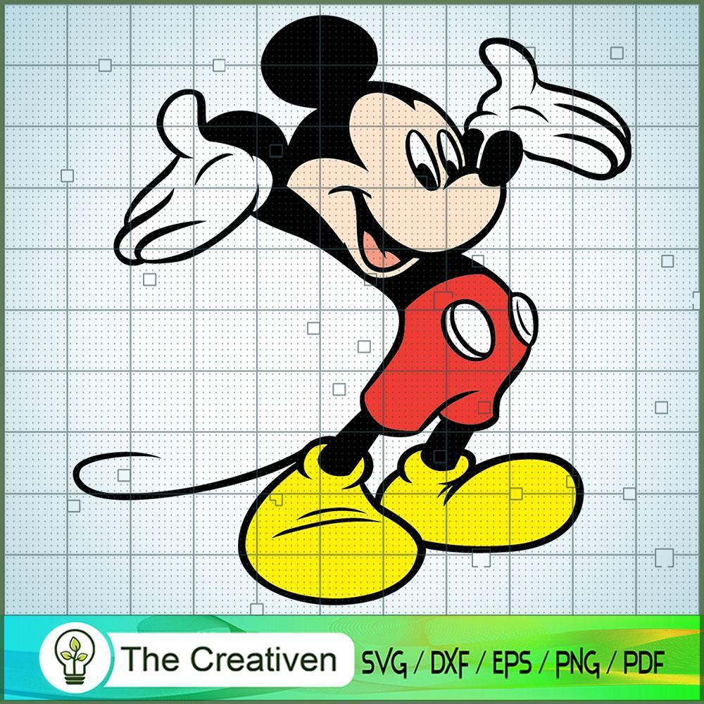 Mickey Mouse Wow SVG Cut File for Cricut & Silhouette 1 Mickey Mouse Wow SVG Cut File for Cricut & Silhouette