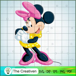 Beautiful Minnie Mouse SVG Cut File for Cricut & Silhouette