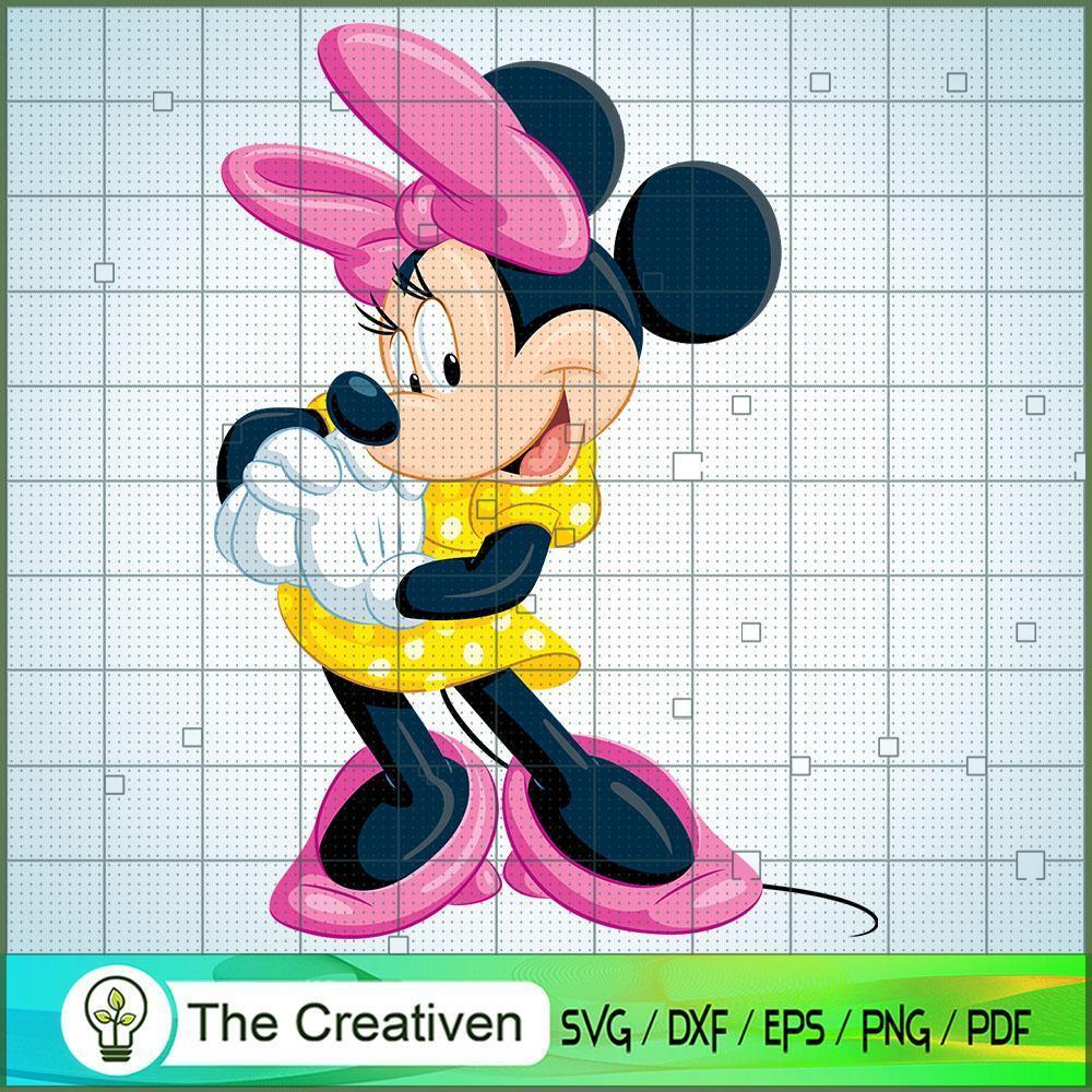 Beautiful Minnie Mouse SVG Cut File for Cricut & Silhouette 1 Beautiful Minnie Mouse SVG Cut File for Cricut & Silhouette