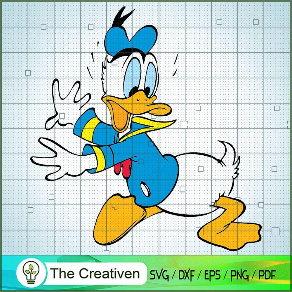 Donald Scared SVG Cut File for Cricut & Silhouette 1 Donald Scared SVG Cut File for Cricut & Silhouette