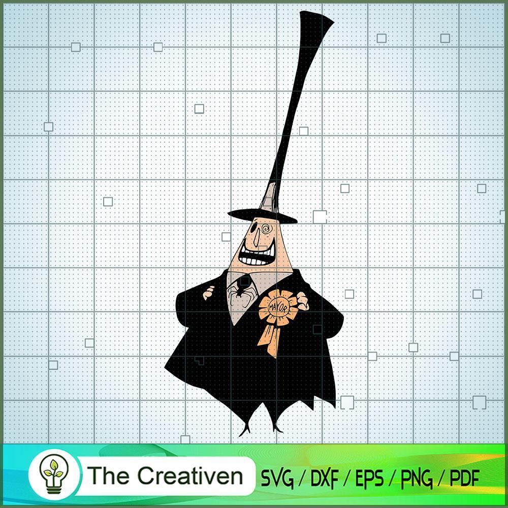 Mayor of Halloween Funny Town SVG Cut File for Cricut & Silhouette 1 Mayor of Halloween Funny Town SVG Cut File for Cricut & Silhouette