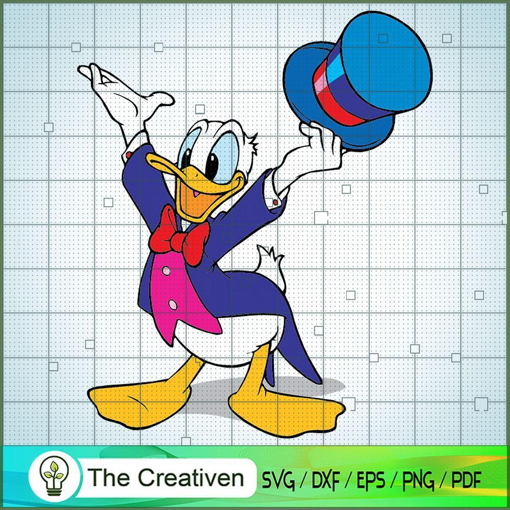 Donald Duck Magic Show SVG Cut File for Cricut & Silhouette 1 Donald Duck Magic Show SVG Cut File for Cricut & Silhouette