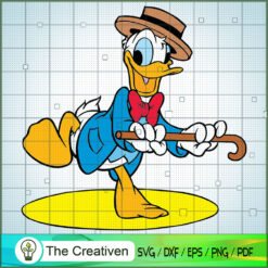 Donald Duck Magician SVG Cut File for Cricut & Silhouette