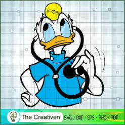 Doctor Donald SVG Cut File for Cricut & Silhouette