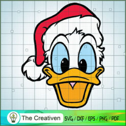 Donald Duck Face SVG Cut File for Cricut & Silhouette