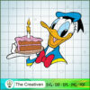 Donald Duck Birthday Cake SVG Cut File for Cricut & Silhouette 2 disney121 32 copy