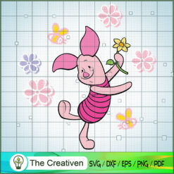 Cute Pig Disney SVG Cut File for Cricut & Silhouette