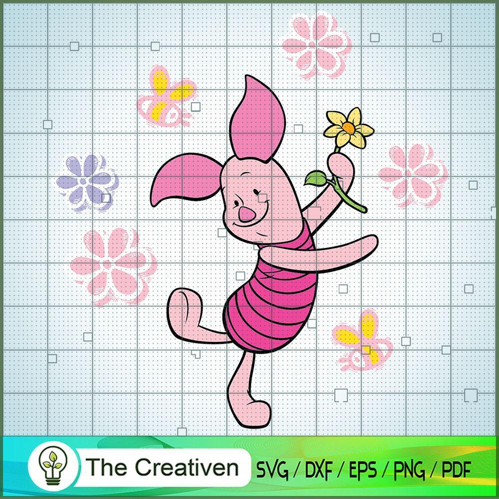 Cute Pig Disney SVG Cut File for Cricut & Silhouette 1 Cute Pig Disney SVG Cut File for Cricut & Silhouette