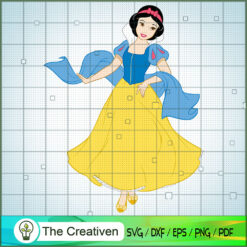 Beautiful Snow White SVG Cut File for Cricut & Silhouette