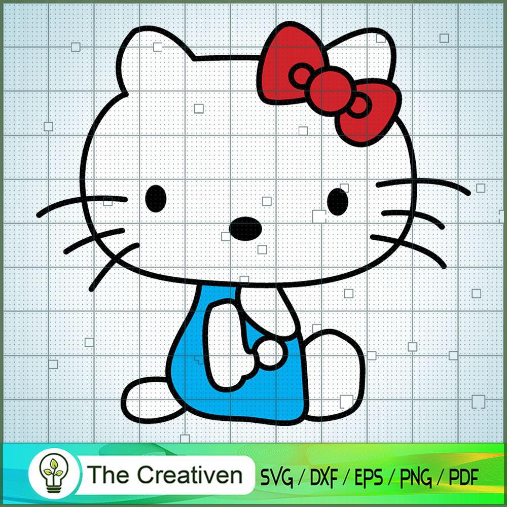 Kitty Sit Here SVG, Kitty Cat SVG, Hello Kitty Cartoon SVG 1 Kitty Sit Here SVG, Kitty Cat SVG, Hello Kitty Cartoon SVG