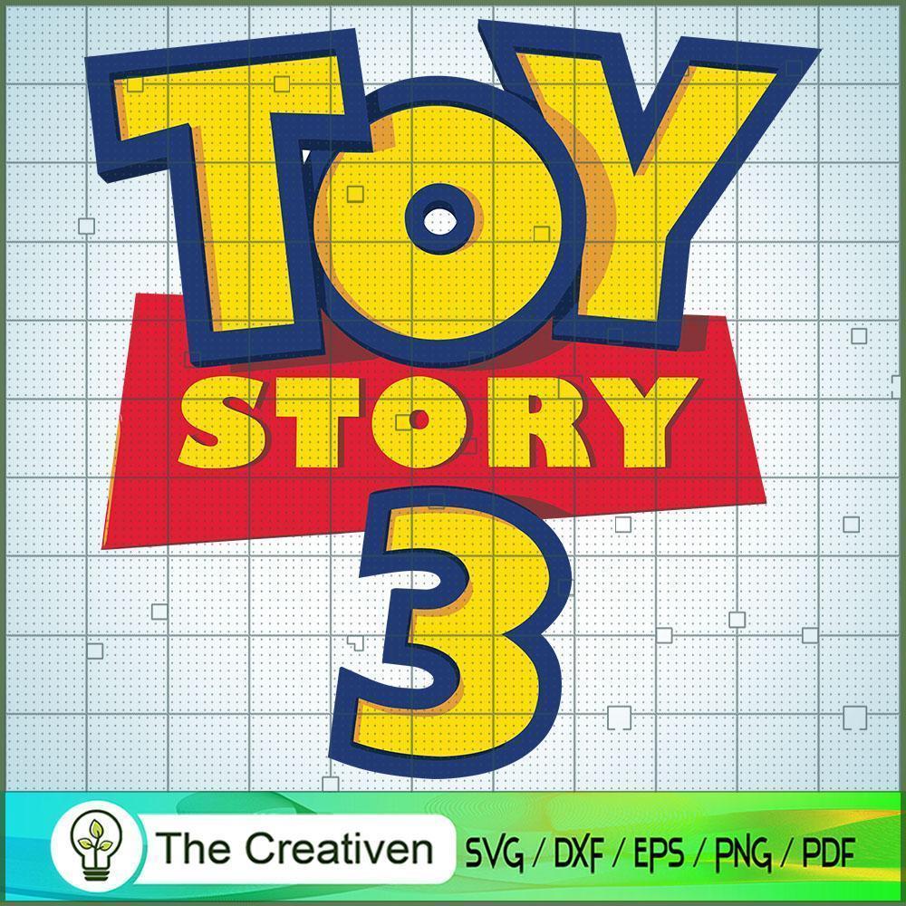 Toy Story 3 Logo SVG Cut File for Cricut & Silhouette 1 Toy Story 3 Logo SVG Cut File for Cricut & Silhouette