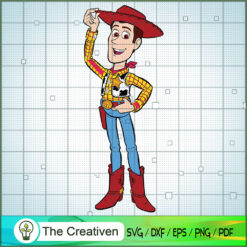 Woody Say Hi Toy Story SVG Cut File for Cricut & Silhouette
