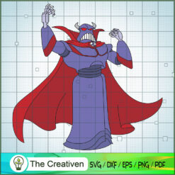 Emperor Zurg Toy Story SVG Cut File for Cricut & Silhouette