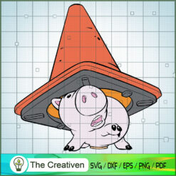 Hamm Pig Toy SVG Cut File for Cricut & Silhouette
