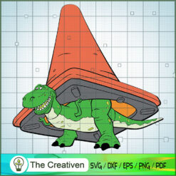 Rex Toy Story SVG Cut File for Cricut & Silhouette