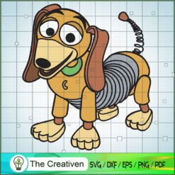 Slinky Dog Toy Story SVG Cut File for Cricut & Silhouette