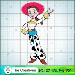 Jessie Toy Cartoon SVG Cut File for Cricut & Silhouette