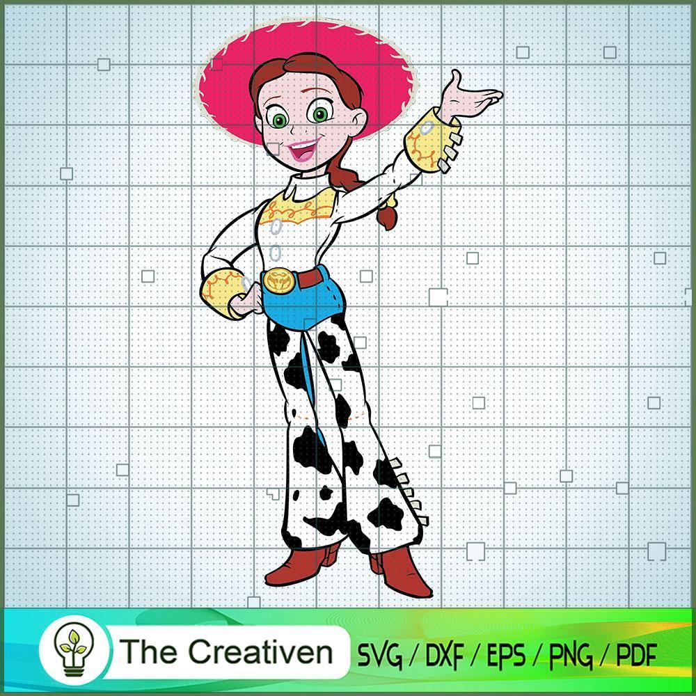 Jessie Toy Cartoon SVG Cut File for Cricut & Silhouette 1 Jessie Toy Cartoon SVG Cut File for Cricut & Silhouette
