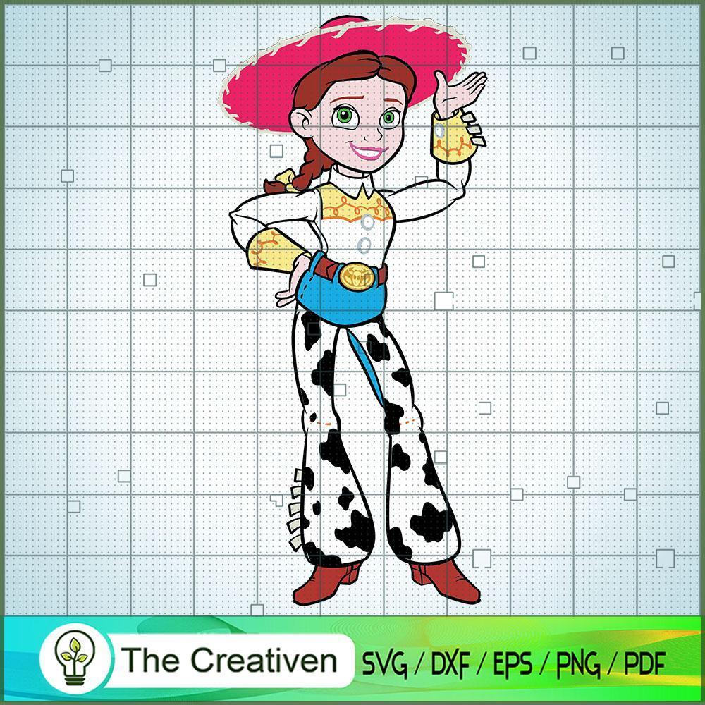 Jessie Toy Story SVG Cut File for Cricut & Silhouette 1 Jessie Toy Story SVG Cut File for Cricut & Silhouette
