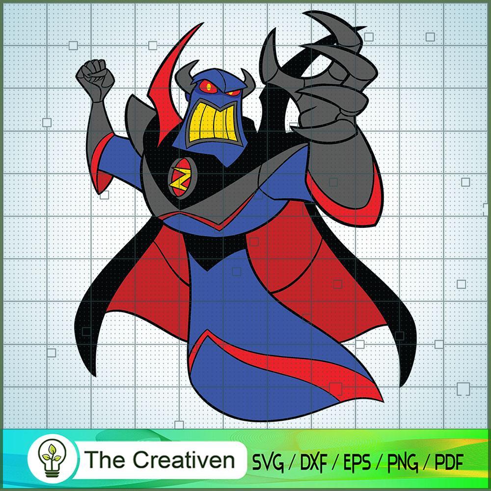 Emperor Zurg SVG Cut File for Cricut & Silhouette 1 Emperor Zurg SVG Cut File for Cricut & Silhouette