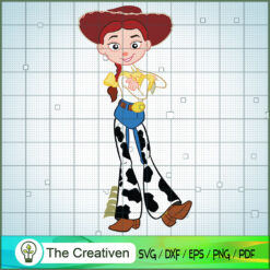 Jessie Toy Story Cartoon SVG Cut File for Cricut & Silhouette