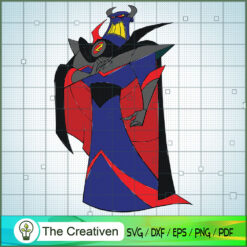Emperor Zurg Toy SVG Cut File for Cricut & Silhouette