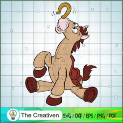 Toy Story Donkey Bullseye Wo SVG Cut File for Cricut