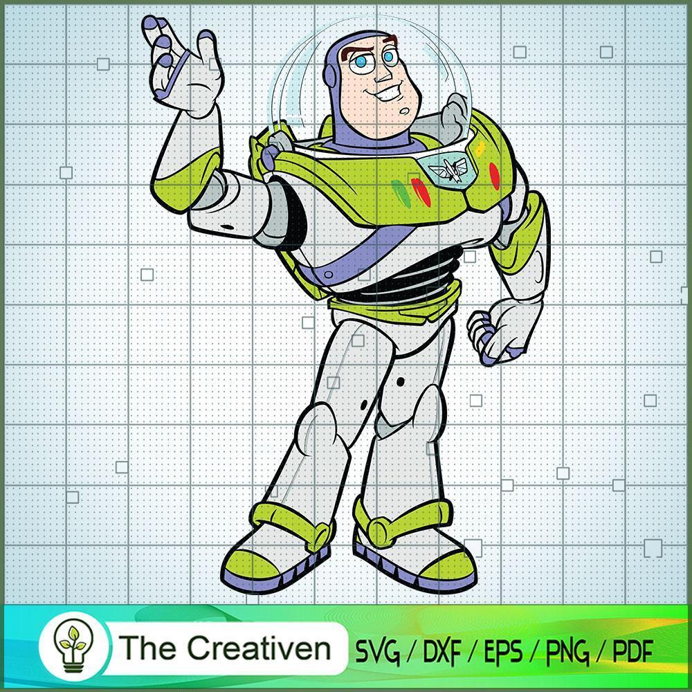 Buzz Lightyear Smile SVG Cut File for Cricut & Silhouette 1 Buzz Lightyear Smile SVG Cut File for Cricut & Silhouette