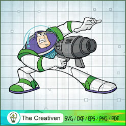Buzz Lightyear Toy SVG Cut File for Cricut & Silhouette