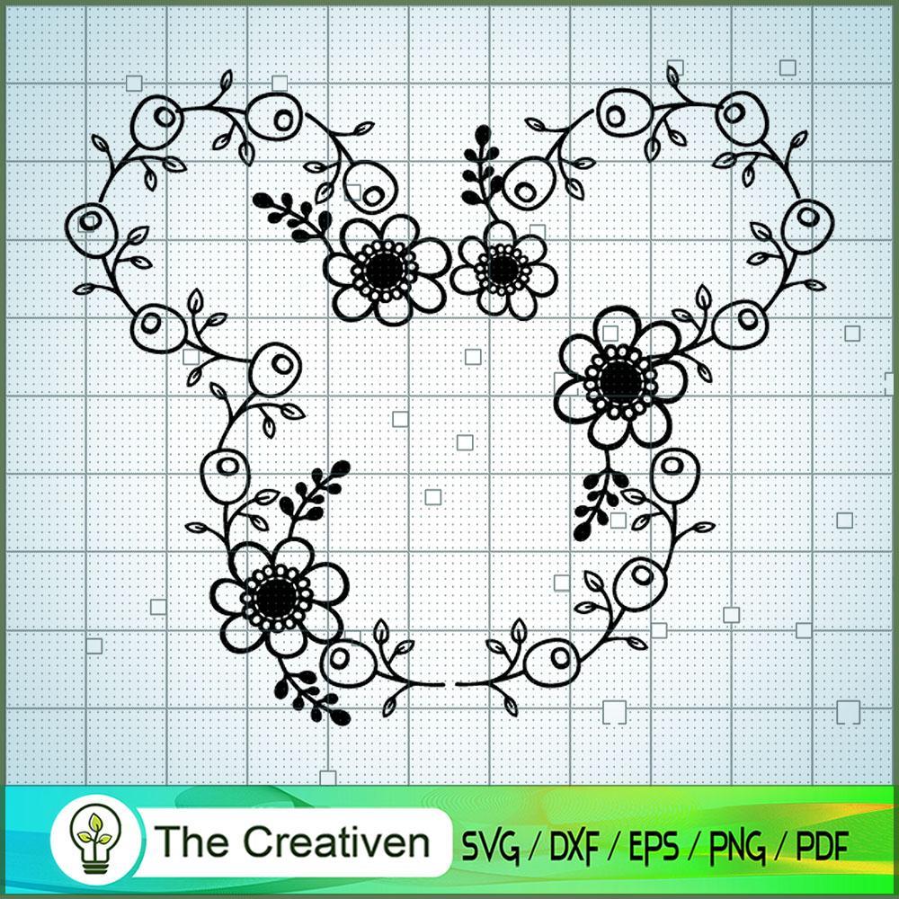 Minnieolga Pink Heart Flowers main image 0
